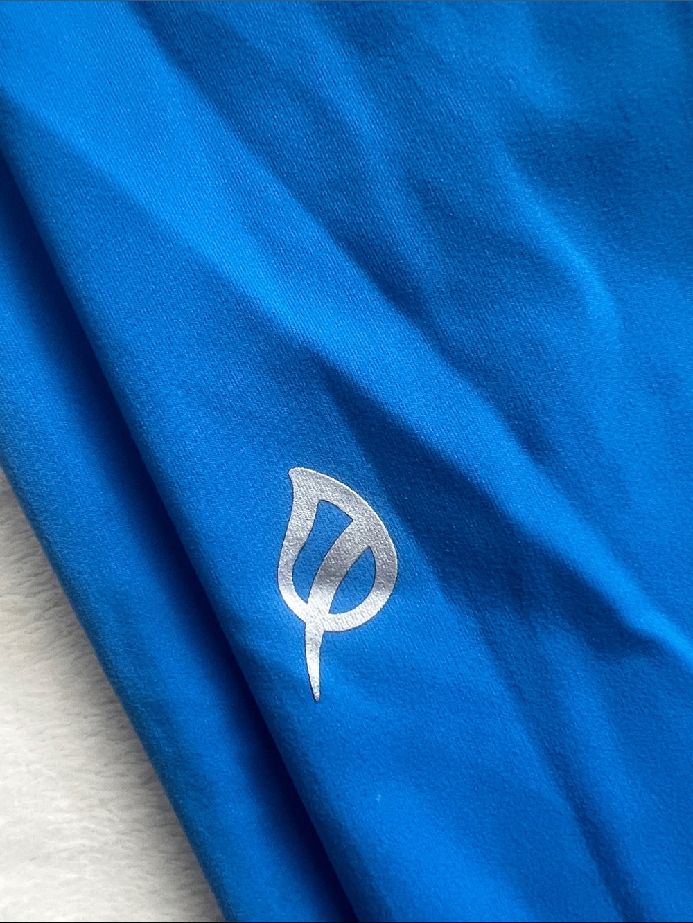 P'tula Bright Blue High-Waist Leggings - Picture 4 of 4